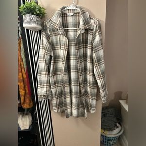 Plaid shacket